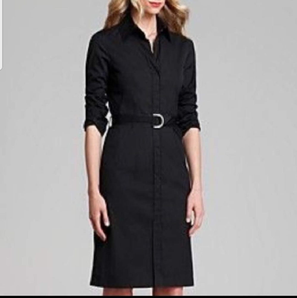 Hugo Boss Black Dress with a belt